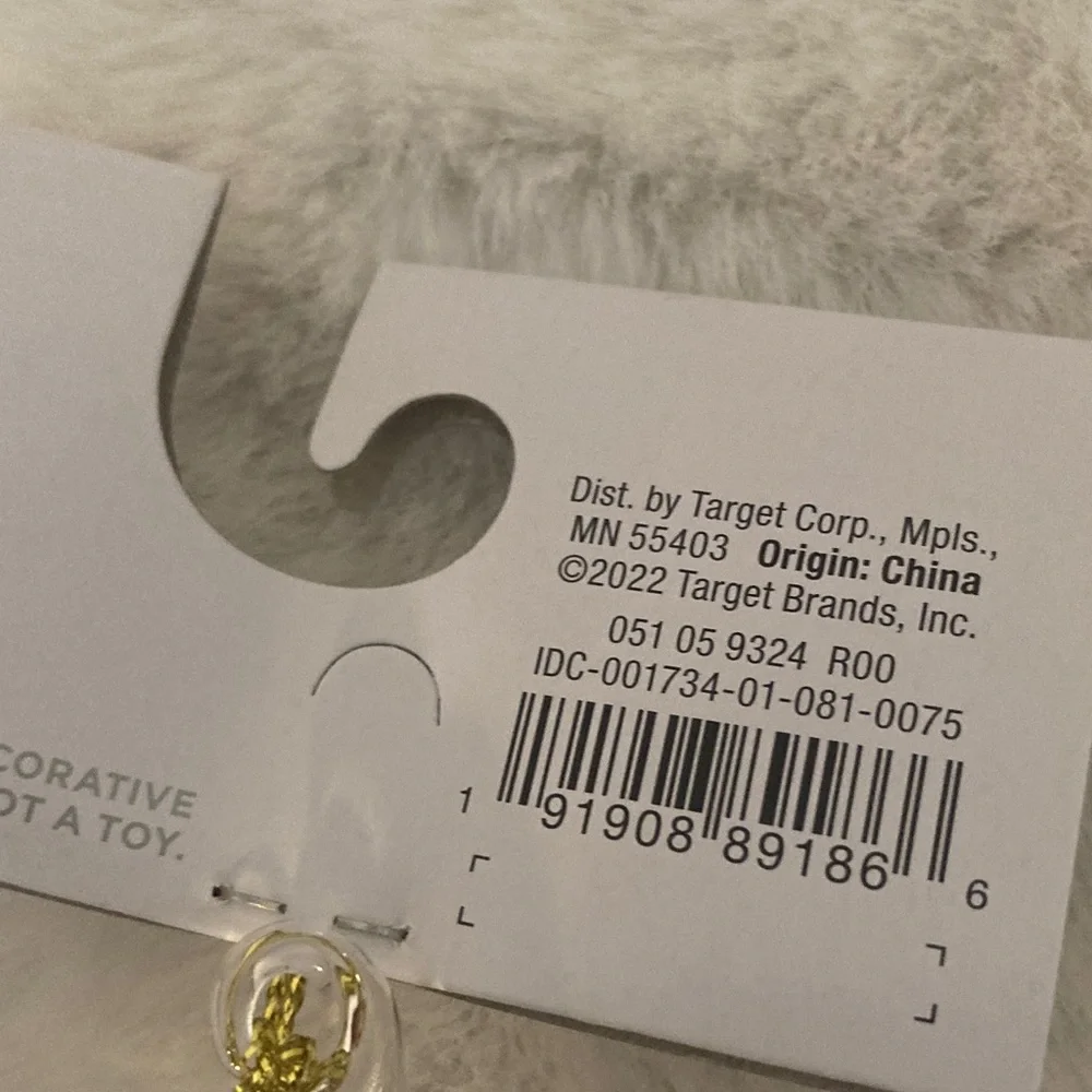 Target 2022 Wondershop Macaroons in GLASS Cloche Ornament